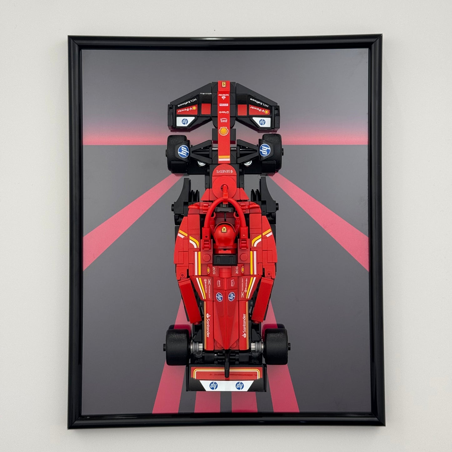 Ferrari SF-24 F1® Race Car LEGO Speed Champions Display Frame