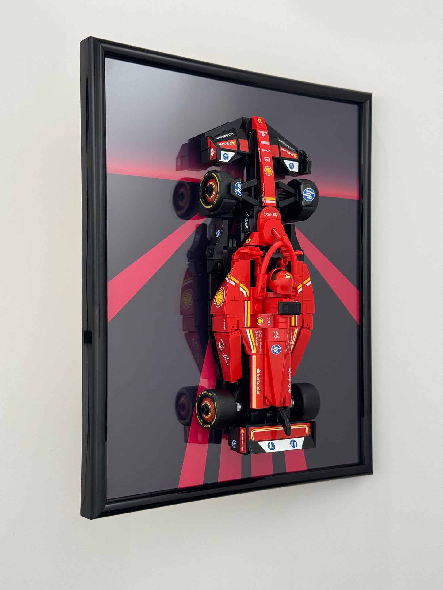 Ferrari SF-24 F1® Race Car LEGO Speed Champions Display Frame