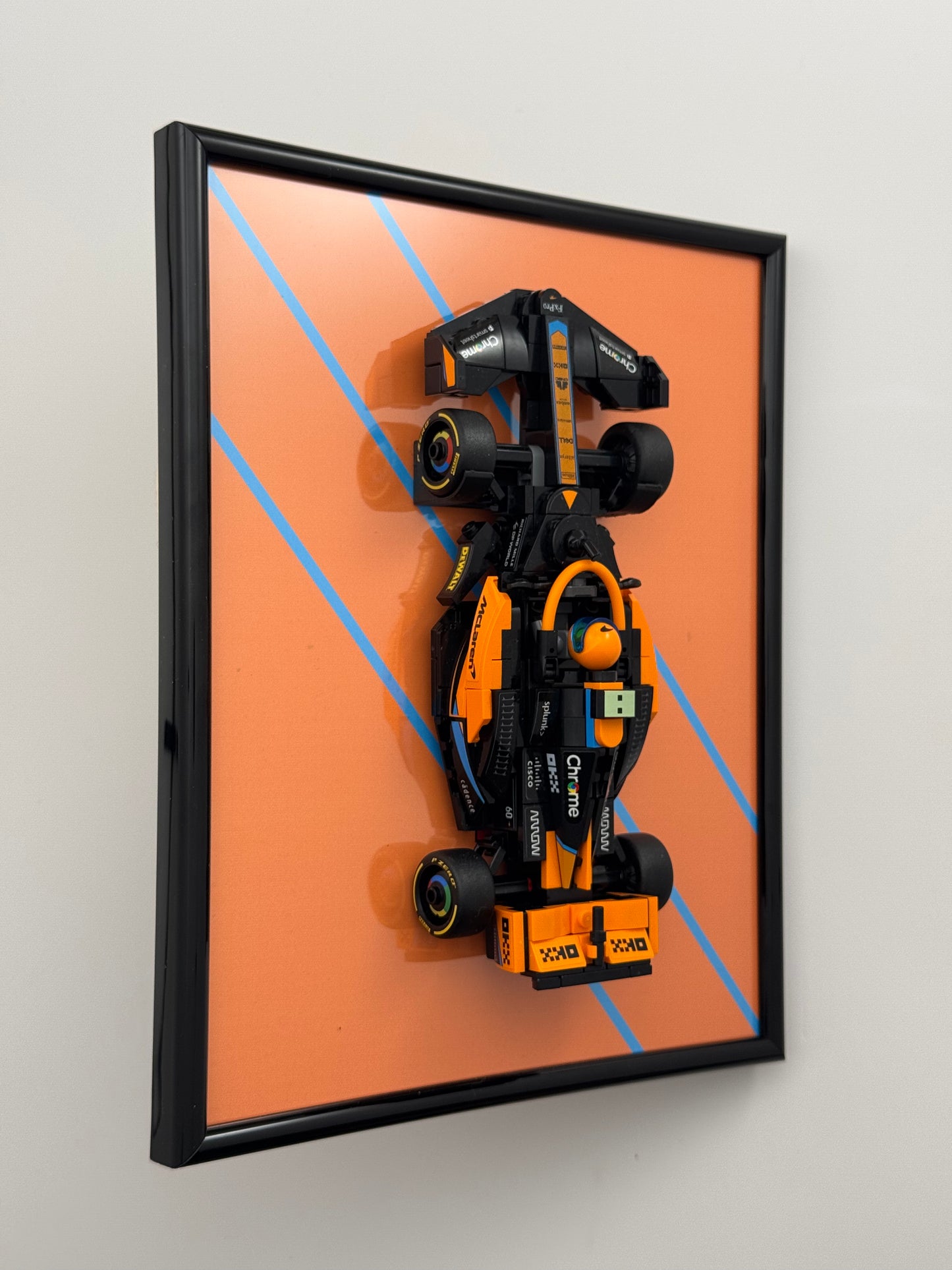 McLaren F1 Race Car LEGO® Speed Champions Display Frame