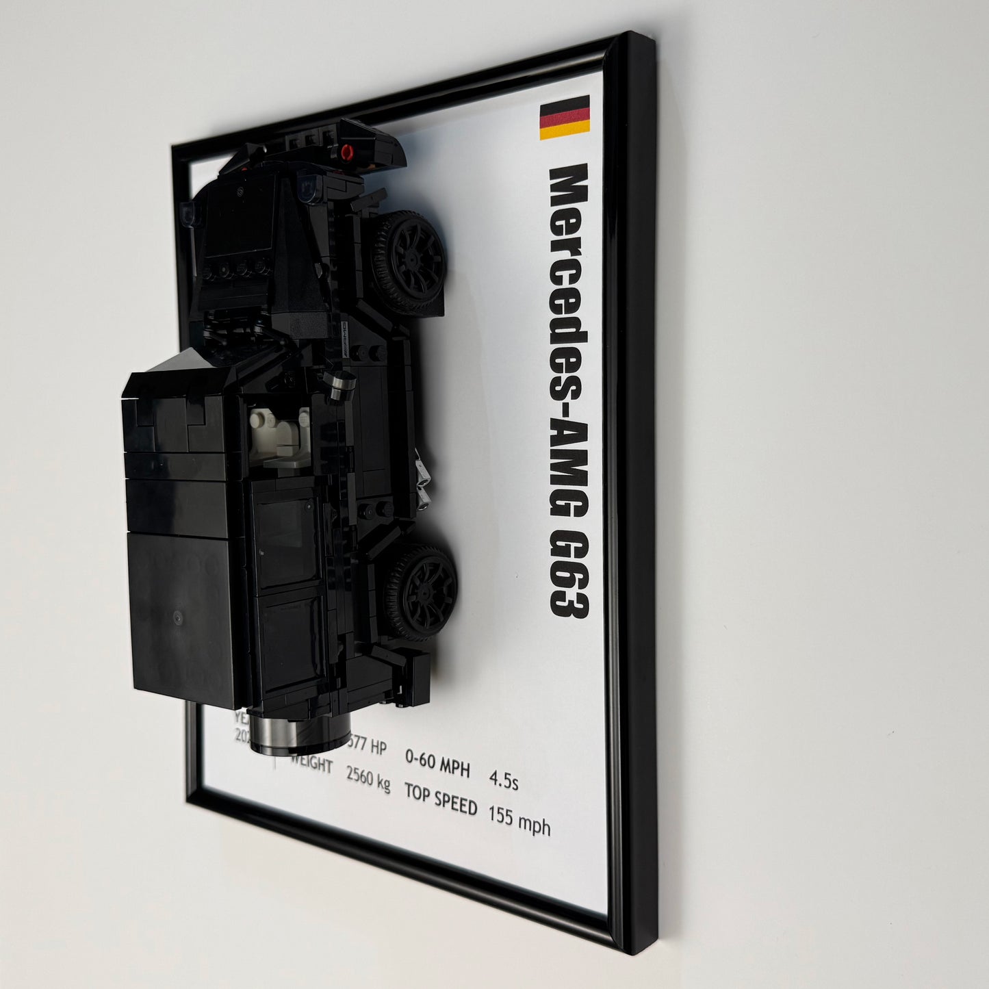 Mercedes-Benz G63 LEGO Speed Champions Display Frame