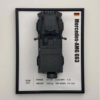 Mercedes-Benz G63 LEGO Speed Champions Display Frame